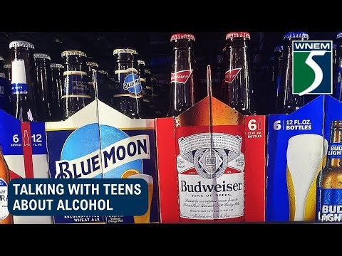 Talking with teens about alcohol