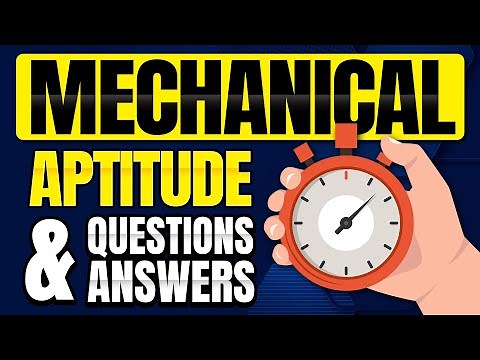 MECHANICAL APTITUDE TEST QUESTIONS AND ANSWERS