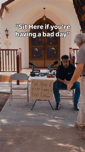 “Sit here if you’re having a bad day” #shorts