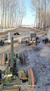 24K views · 58 reactions | Electric Cannon Test Setup #CannonTest #RemoteLaunch #EnergyLearning | Fatafatnews | Facebook