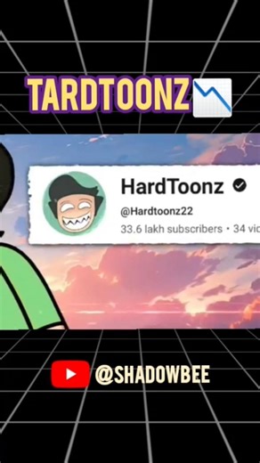Hardtoonz downfall 📉 ‪@TechnoGamerzOfficial‬ #technogamerz​ #minecraft​ #ujjawalgamer​ #youtuber​