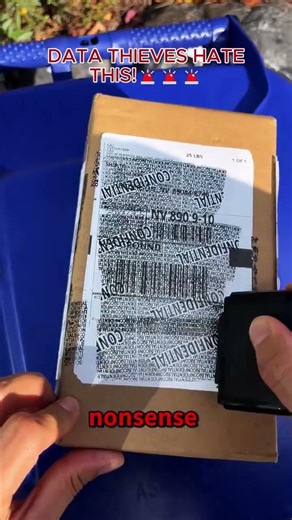 Identity Theft Protection Roller Stamp