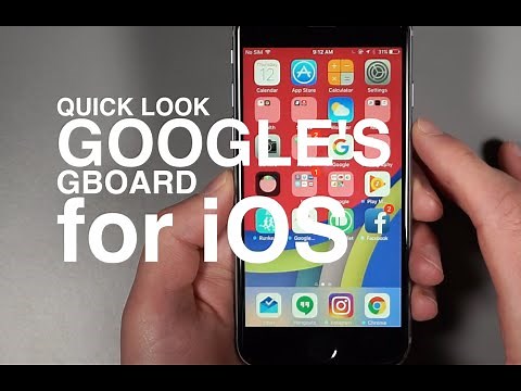 Quick Look: Google's Gboard App for iOS!