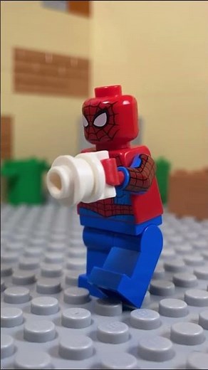 ⁣Lego Spiderman stop motion#legoanimation
