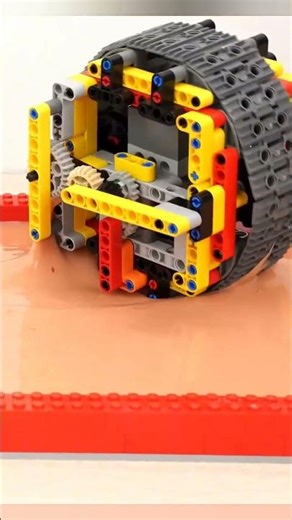 Alien slime car challenge #buildingblocks #sciencepowercar #shorts #diy