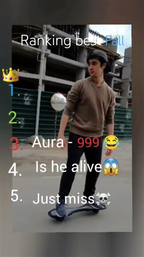 Ranking best fall # fail stunts