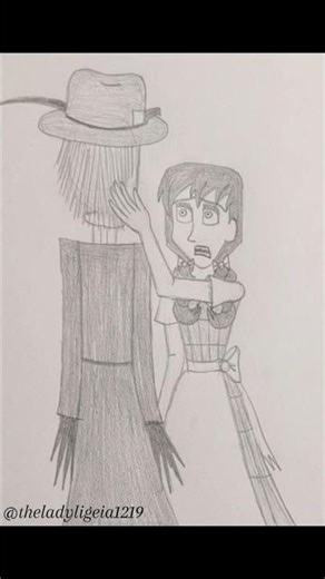 Dorothy Confesses to Scarecrow (Corpse Bride) #wicked #wizardofoz #shorts