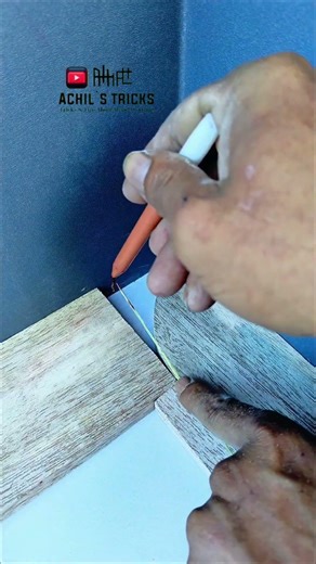 carpenter's skill in measuring curved angles