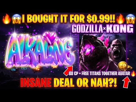 I Bought the $0.99 TITANS TOGETHER Avatar in COD Mobile! (88 CP + FREE Godzilla x Kong Bundle)