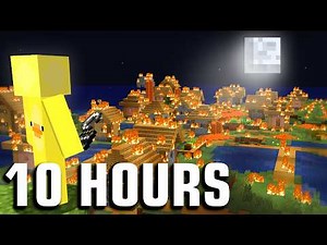 10 HOURS OF OVERWORLD BURNS - Let The World Burn Minecraft Parody