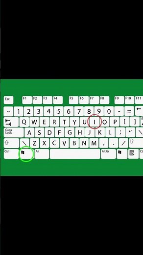⚙️ Windows + I shortcut: Access settings in seconds #shorts