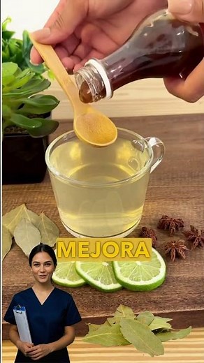 😷 If you have a cough or congestion, try this homemade infusion before bed 🌙🍋