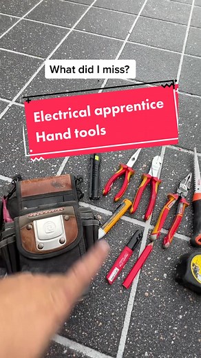 There’s a lot of different types of electrical work, so the types of tools and setups will definitely differ. This setup should get you out of trouble for the majority. Usually I recommend looking and asking others you work with what you’ll need and what they recommend. The style of bag and pouch will also change depending on scenario. A backpack or roller maybe better suited for some work. Or maybe a canvas bag for more rugged dirty forms of work. I know people will ask about multimeters. That’