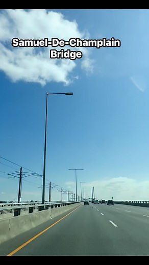 1.1K views · 31 reactions | Beautiful Bridge in Montreal. This bridge located over saint-Lawrence river in Quebec connected to Brossard and nun’s island. #bridge #fblifestyle #quebec | Shipra's Felicidad | Facebook
