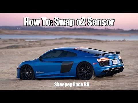 How To Change An O2 Sensor On Your Audi R8 | w/Sheepey Race TT Kit