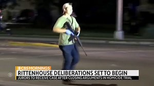 Today, the jury begins to deliberate in the homicide trial of Kyle Rittenhouse after two weeks of testimony and yesterday’s dramatic closing arguments. The 18-year-old could face life in prison. https://cbsn.ws/3FkwGfQ | CBS Mornings
