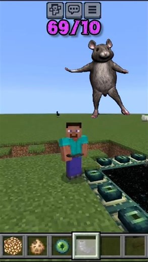 Minecraft: Which cat did it better?🤔||@Dracuuplayz #minecraft #shorts #youtubeshorts #viral