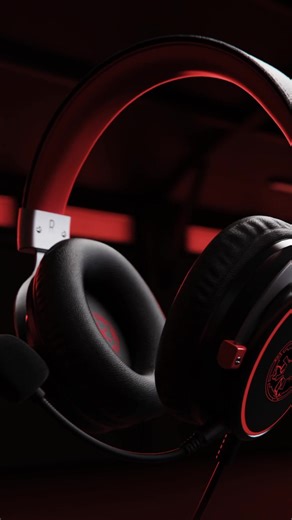 🗣️¡El lado oscuro te está hablando! 🎧Escucha lo que tiene para decirte con estos espectaculares audífonos, que te brindarán una experiencia más inmersiva. | Primus Gaming