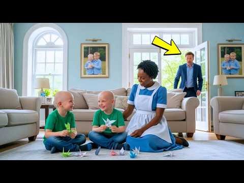 BILLIONAIRE’S TWINS HAD ONLY ONE WEEK TO LIVE — WHAT HE SAW THE NEW MAID DOING LEFT HIM IN TEA