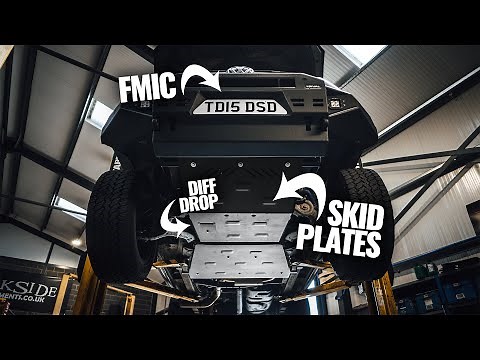 FMIC, Skid Plates, Diff Drop & Air Ride! More VW AMAROK Upgrades!