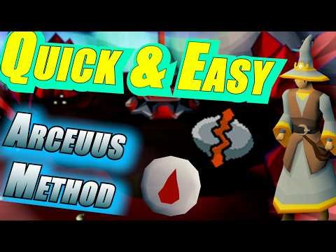 Quick & Simple Blood Rune Runecrafting Guide Arceuus Method – ( OSRS ) 🔥