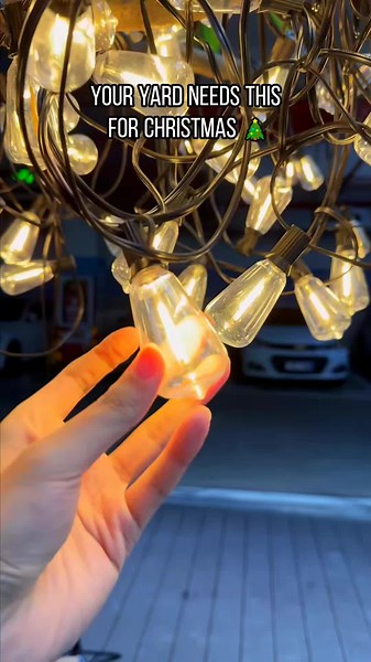 Stop scrolling — this is your sign to upgrade your outdoor space 🌟 These solar string lights make your yard glow all night long! #SolarStringLights #OutdoorDecor #PatioLights #TikTokshopBlackFriday #TikTokShopCyberMonday