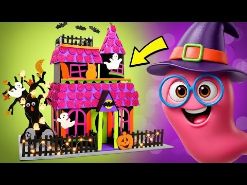 👻 DIY Haunted House! 🎃 Spooky Halloween Crafts & Fun Surprises 🕸️✨