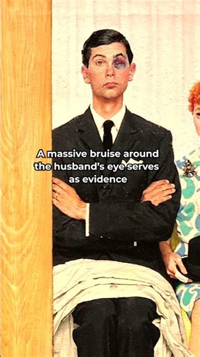 Marriage Counselor (1963) by Norman Rockwell #art #history #painting