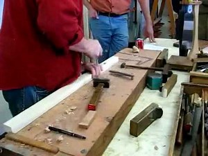 Japanese woodworking/joinery -Sliding dovetail, floating key
