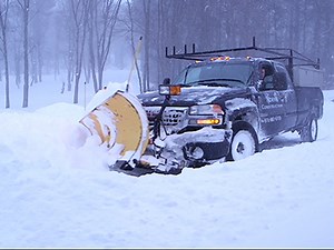 Raw: Plenty to plow in Andover, Mass.