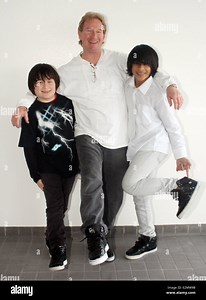 The band 5-L with lead singer Fivel Stewart and singer/guitarist BooBoo Stewart (also from the film series "Twilight" saga" were shooting their music video for their new song, "FreeZe".  Featuring: Matthew Jacob Wayne,Russ Neibert,Tai Urban Where: VALENCIA, CA, United States When: 02 Jan 2013 Stock Photo - Alamy