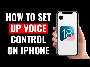 How to Set Up Voice Control on iPhone (iOS 18)