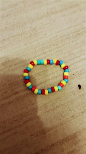 My first rotating Kandi cuff!!! Don’t mind the colors I ran out of beads