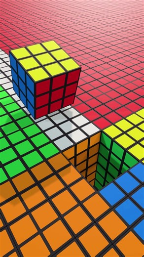 rubiks Dice stuck run #roblox #3danimation