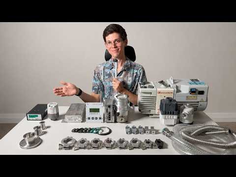 Reaching 10⁻⁶ mbar for my homemade electron microscope
