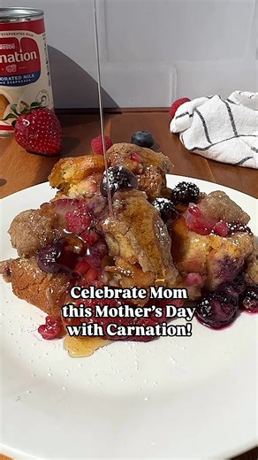 Elevate all of your brunch menus this Mother's Day with Carnation Evaporated Milk and make it extra creamy and special!❤️ | Carnation Milks
