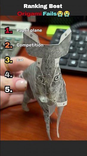 Ranking The Worst Origami Creations Ever #origami #fails #crafts