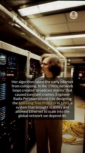 19K views · 130 reactions | An engineer's algorithm in 1985 saved the early internet from collapsing on itself. #historyfacts #didyouknow #womeninstem | Mystery Feed | Facebook