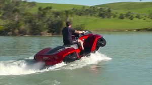 Where would you go in THIS Gibbs Amphibians quad/boat?!? | Boat Krazy