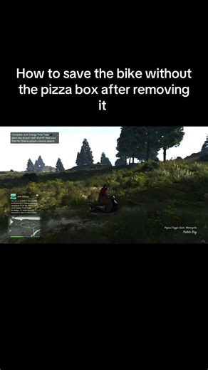 Saving the Moped without the Box in GTA