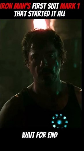 Birth of Iron Man 😱💥#IronMan #Mark1