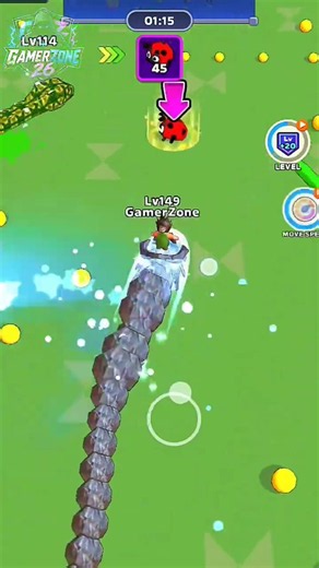 🐍BEST SNAKE CLASH! .io #snakeclash #snakegame #epicbattle #0007 #153