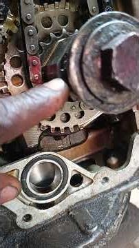 2AR-FE ENGINE TIMING CHAIN MARKS