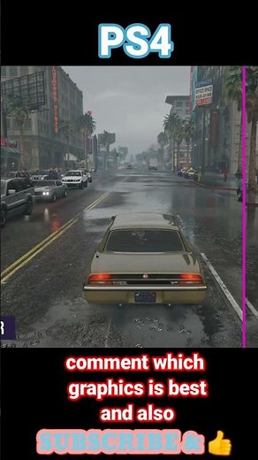 GTA 5 Graphics Comparison: #4 PS3 vs PS4 vs PS5 vs PC! 😱 #gta5 #gta6