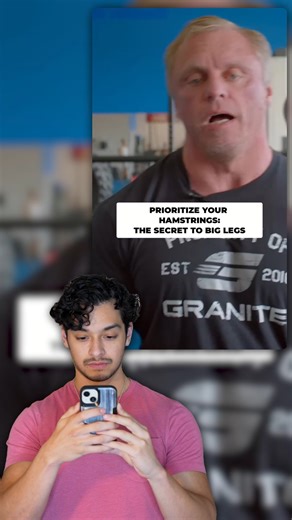 MartinRiosReels on Instagram: "Hamstrings Are More Aesthetic Than Quads 😨 In this video, Martin Rios explains why strong hamstrings are actually more important than quads for an aesthetic physique. Martin Rios discusses how the hamstrings contribute to an aesthetic physique by fixing posture which will make you look better, and help you maintain good lifting form to maximize muscle growth. #legs #posture #hamstrings #quads #workout #lifting"