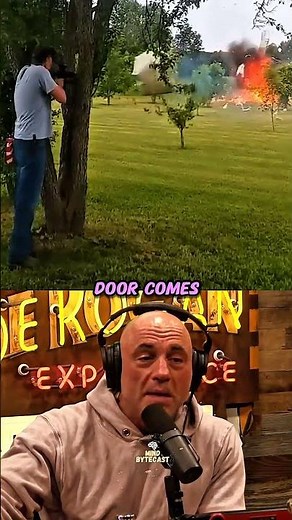 Rogan reacts to fridge explosion video