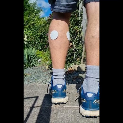 Electrical Stimulation : Heel raises / calf strengthening