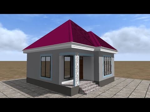 1 BEDROOM CLASSIC HOUSE PLAN