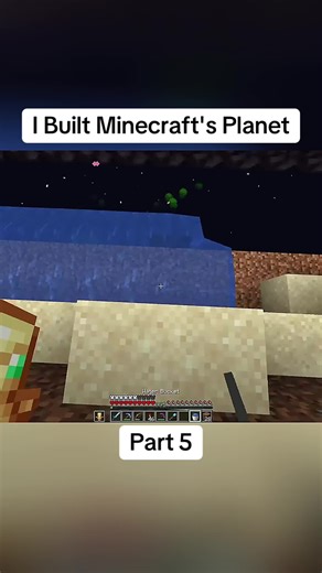 I Built Minecraft's Planet #trending #viral #fyp