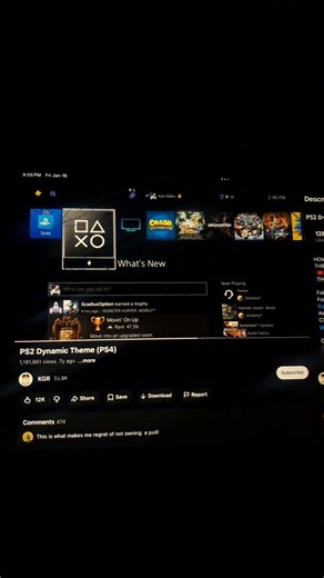 PS4 STARTUP SOUND WITH THE PLAYSTATION 2 THEME